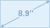 CLAA089NA0ACW WSVGA LED (8.9")