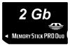 Memory Stick PRO Duo 2 Gb