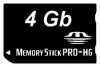 Memory Stick PRO-HG 4 Gb