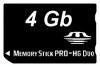 Memory Stick PRO-HG Duo 4 Gb